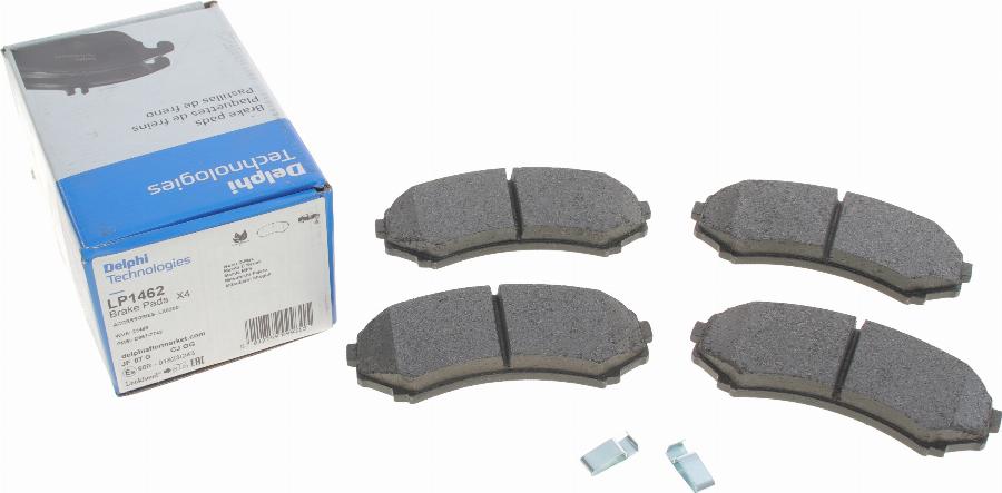 Delphi LP1462 - Brake Pad Set, disc brake autospares.lv