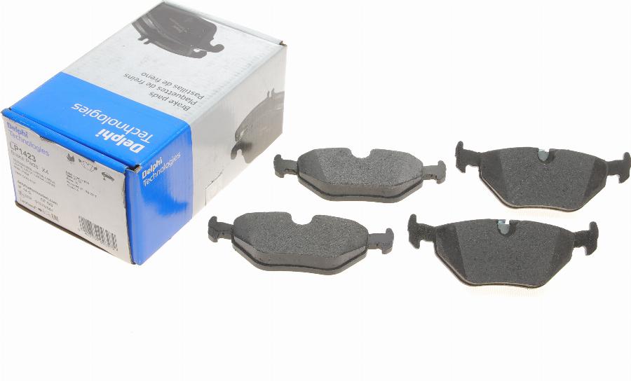 Delphi LP1423 - Brake Pad Set, disc brake autospares.lv