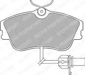 Alpha Brakes HKP-VW-041 - Brake Pad Set, disc brake autospares.lv