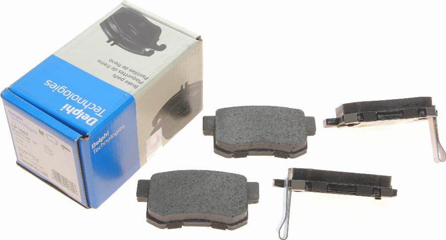 Delphi LP1507 - Brake Pad Set, disc brake autospares.lv