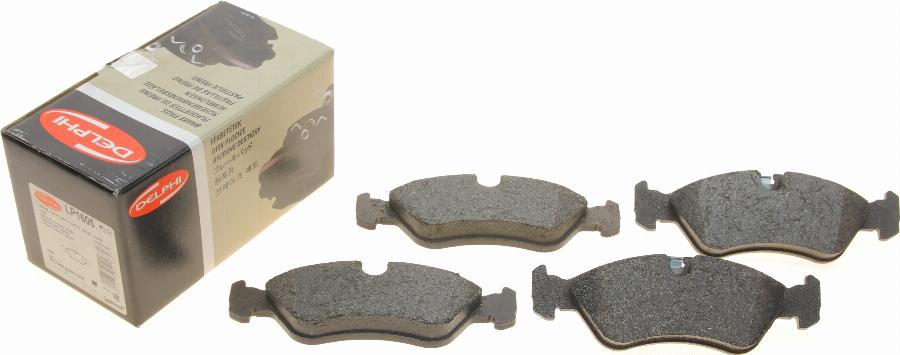 Delphi LP1605 - Brake Pad Set, disc brake autospares.lv