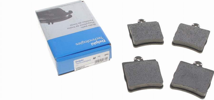 Delphi LP1618 - Brake Pad Set, disc brake autospares.lv