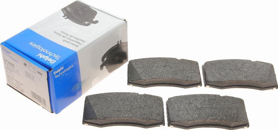 Delphi LP1688 - Brake Pad Set, disc brake autospares.lv