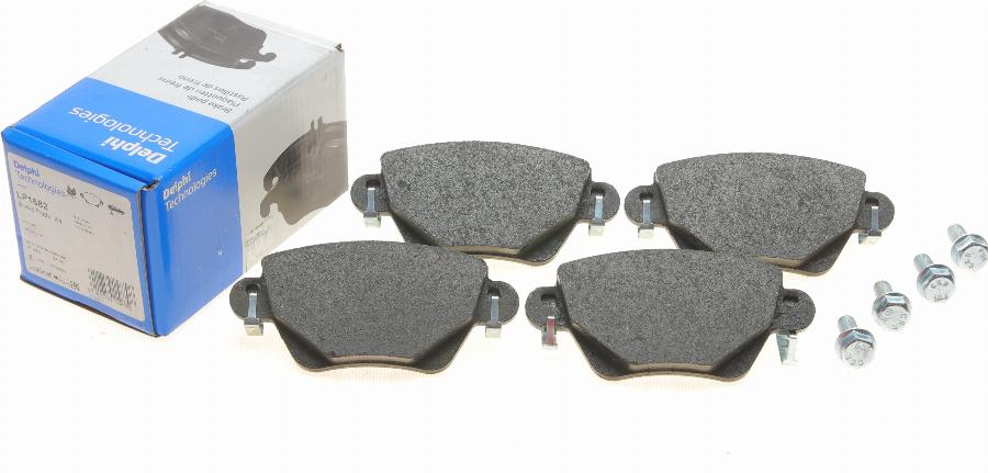 Delphi LP1682 - Brake Pad Set, disc brake autospares.lv