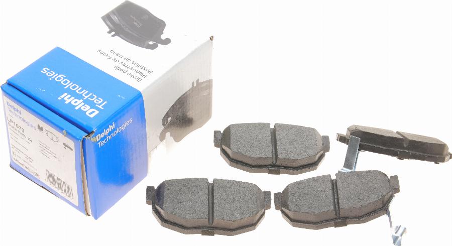 Delphi LP1073 - Brake Pad Set, disc brake autospares.lv