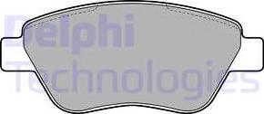 Delphi LP1899 - Brake Pad Set, disc brake autospares.lv