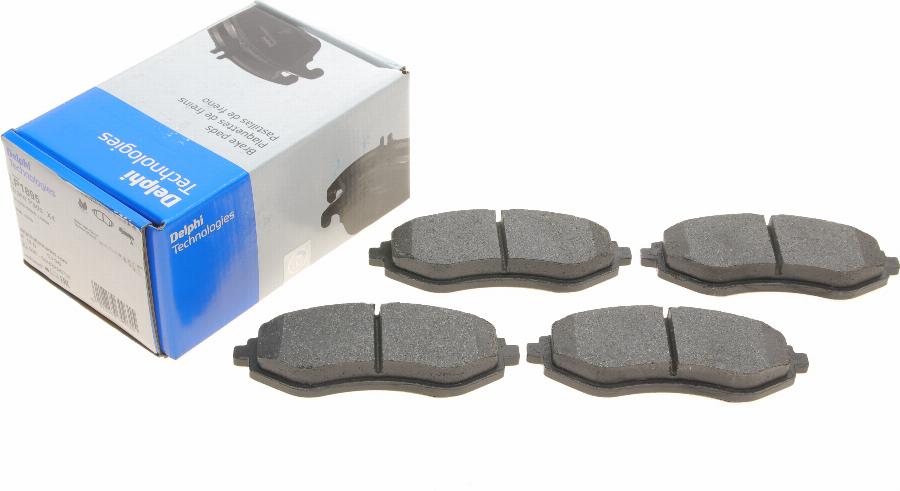 Delphi LP1895 - Brake Pad Set, disc brake autospares.lv