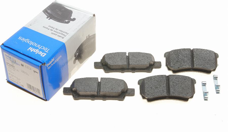 Delphi LP1852 - Brake Pad Set, disc brake autospares.lv