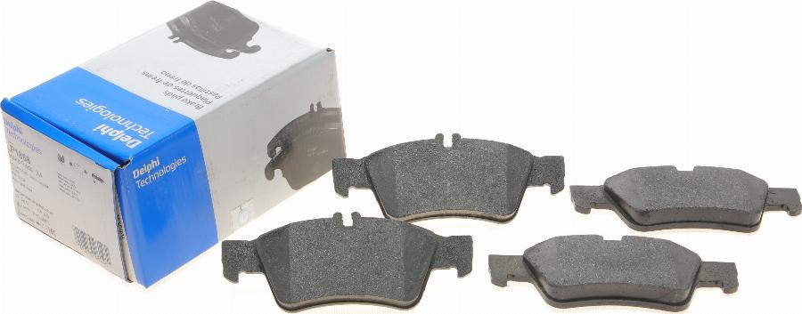 Delphi LP1868 - Brake Pad Set, disc brake autospares.lv