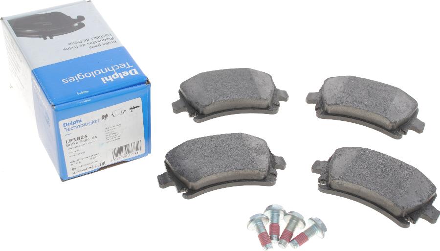 Delphi LP1824 - Brake Pad Set, disc brake autospares.lv