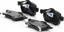 Delphi LP1309 - Brake Pad Set, disc brake autospares.lv