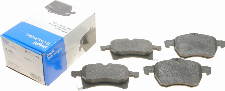 Delphi LP1309 - Brake Pad Set, disc brake autospares.lv