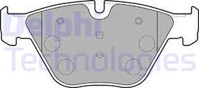 Delphi LP1794-18B1 - Brake Pad Set, disc brake autospares.lv