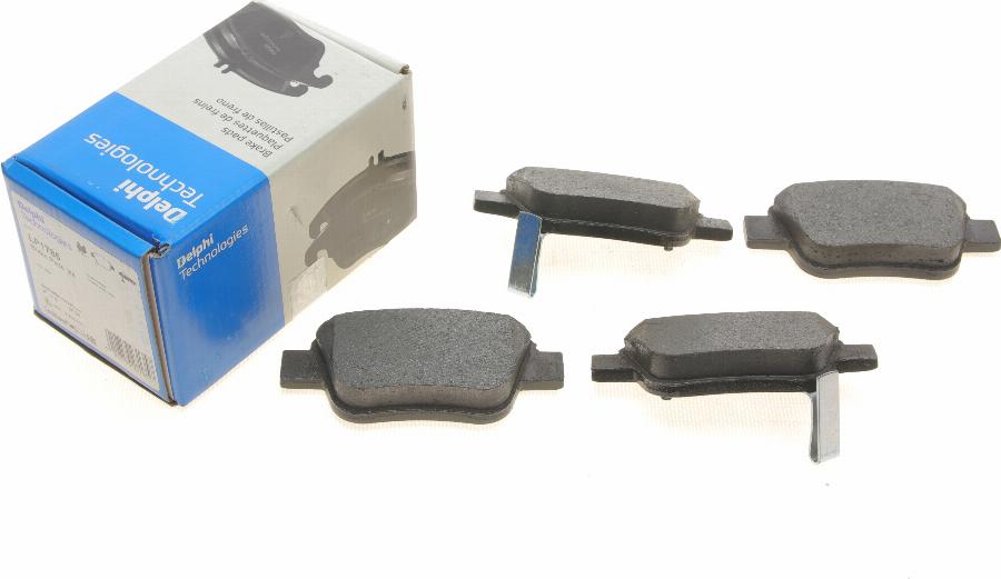 Delphi LP1785 - Brake Pad Set, disc brake autospares.lv