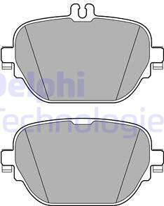 Delphi LP3297 - Brake Pad Set, disc brake autospares.lv