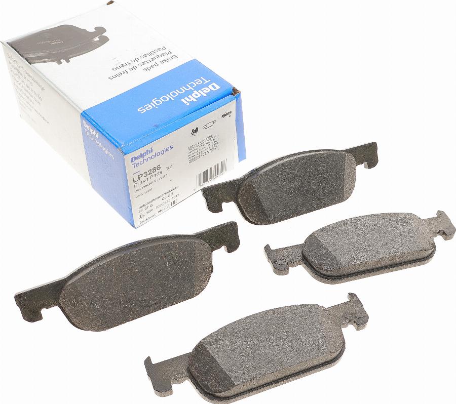 Delphi LP3286 - Brake Pad Set, disc brake autospares.lv