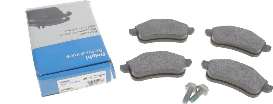 Delphi LP3283 - Brake Pad Set, disc brake autospares.lv