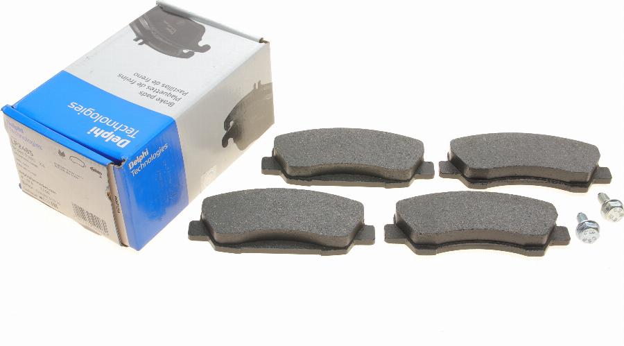 Delphi LP2485 - Brake Pad Set, disc brake autospares.lv