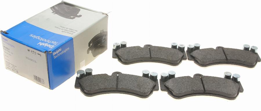 Delphi LP2057 - Brake Pad Set, disc brake autospares.lv