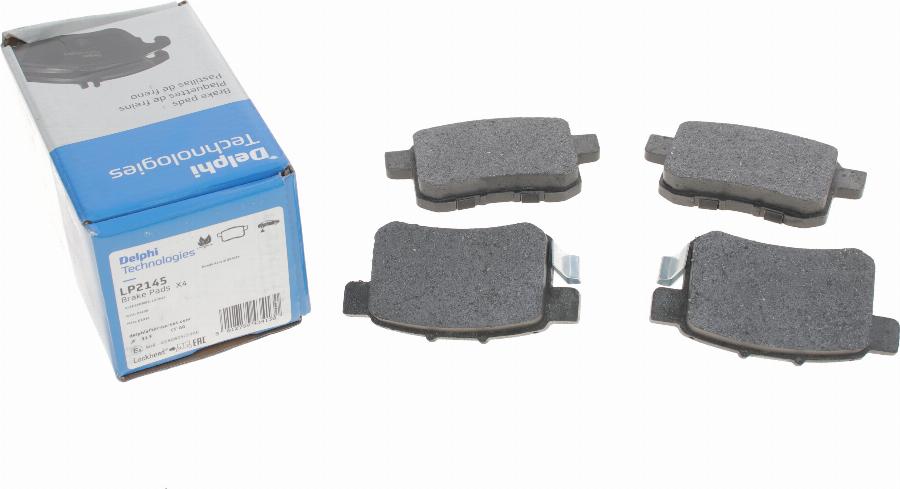 Delphi LP2145 - Brake Pad Set, disc brake autospares.lv