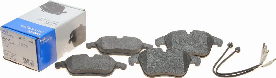 Delphi LP2165 - Brake Pad Set, disc brake autospares.lv