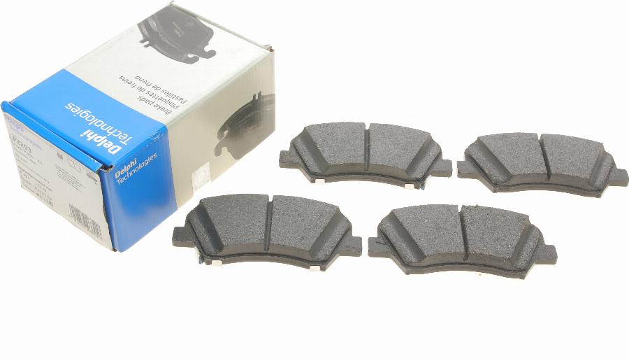 Delphi LP2293 - Brake Pad Set, disc brake autospares.lv