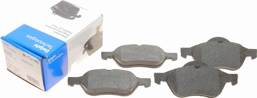 Delphi LP2252 - Brake Pad Set, disc brake autospares.lv