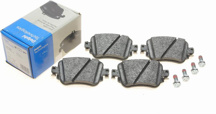 Delphi LP2709 - Brake Pad Set, disc brake autospares.lv