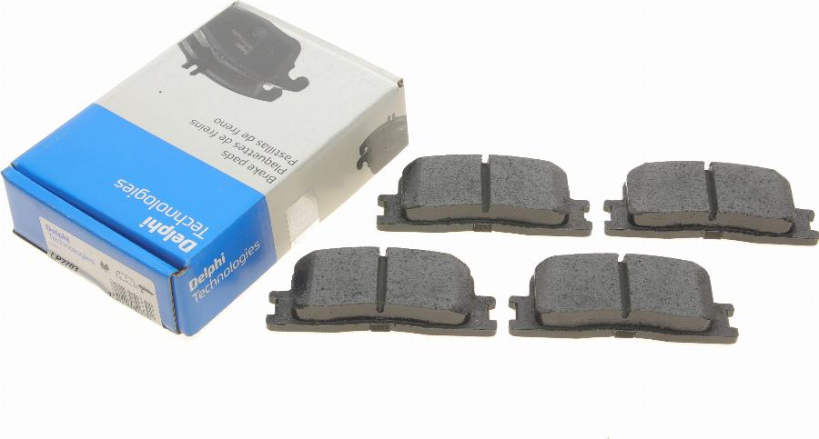 Delphi LP2703 - Brake Pad Set, disc brake autospares.lv