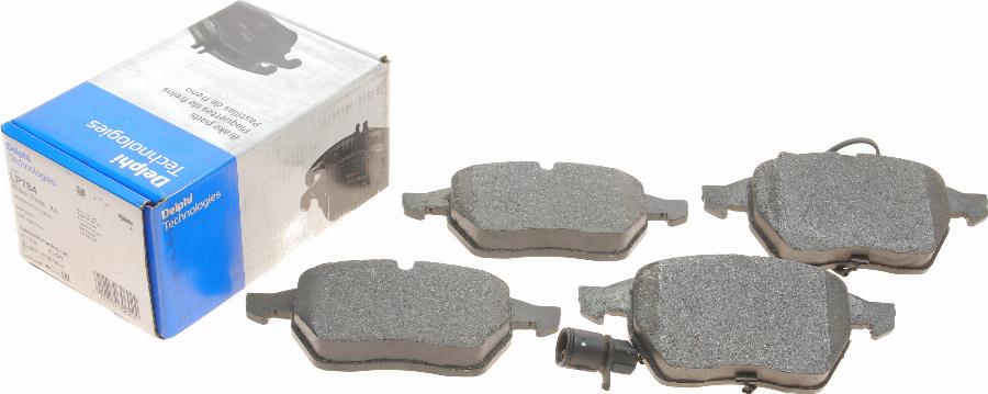 Delphi LP784 - Brake Pad Set, disc brake autospares.lv