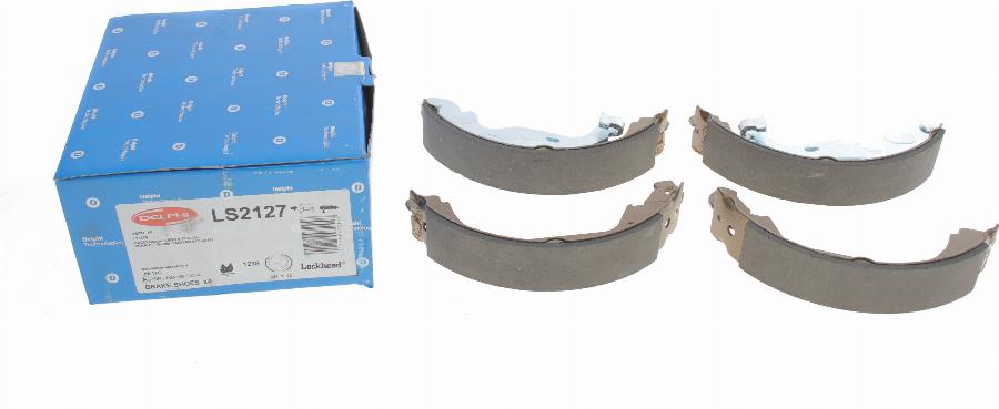 Delphi LS2127 - Brake Shoe Set autospares.lv