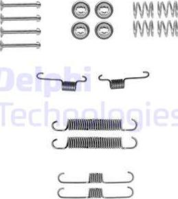 Delphi LY1405 - Accessory Kit, brake shoes autospares.lv