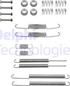 Delphi LY1098 - Accessory Kit, brake shoes autospares.lv