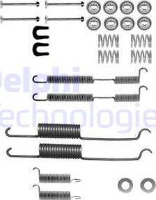 Delphi LY1092 - Accessory Kit, brake shoes autospares.lv