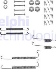 Delphi LY1046 - Accessory Kit, brake shoes autospares.lv