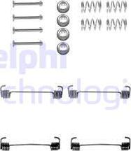 Delphi LY1041 - Accessory Kit, parking brake shoes autospares.lv