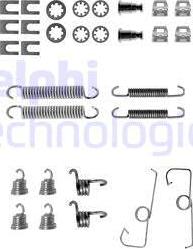 Delphi LY1053 - Accessory Kit, brake shoes autospares.lv