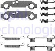 Delphi LY1013 - Accessory Kit, parking brake shoes autospares.lv