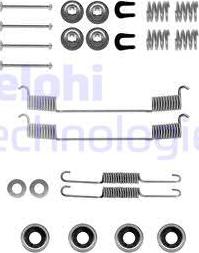 Delphi LY1081 - Accessory Kit, brake shoes autospares.lv