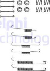 Delphi LY1030 - Accessory Kit, brake shoes autospares.lv