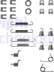 Delphi LY1020 - Accessory Kit, brake shoes autospares.lv