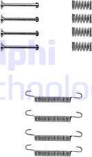 Delphi LY1115 - Accessory Kit, parking brake shoes autospares.lv