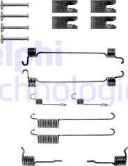 Delphi LY1139 - Accessory Kit, brake shoes autospares.lv