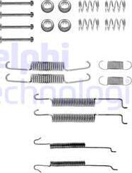 Delphi LY1121 - Accessory Kit, brake shoes autospares.lv