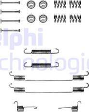 Delphi LY1122 - Accessory Kit, brake shoes autospares.lv