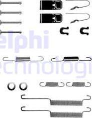 Delphi LY1173 - Accessory Kit, brake shoes autospares.lv