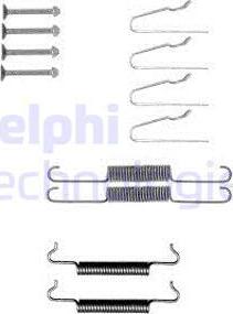 Delphi LY1393 - Accessory Kit, parking brake shoes autospares.lv