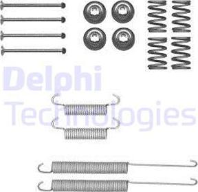 Delphi LY1392 - Accessory Kit, brake shoes autospares.lv