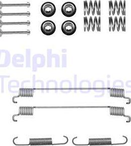 Delphi LY1365 - Accessory Kit, brake shoes autospares.lv