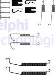 Delphi LY1304 - Accessory Kit, brake shoes autospares.lv